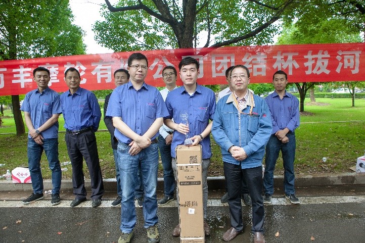 【公司動态】澳門6766網站net摩輪公司舉行“團結杯”拔河比賽